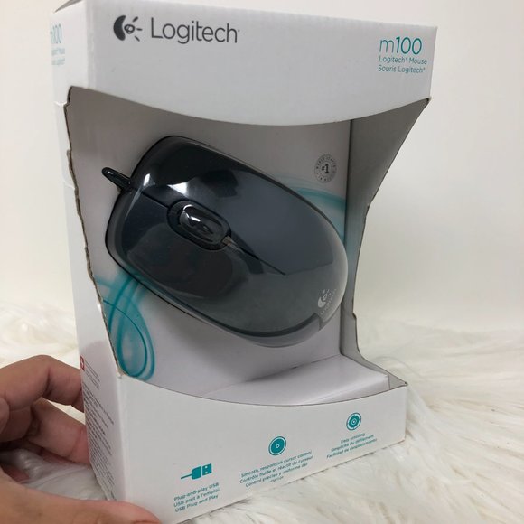 Logitech Black Mouse M100 910-001601 - Picture 2 of 5